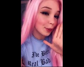 Belle Delphine Leaks Tits on Twitter (Real)!